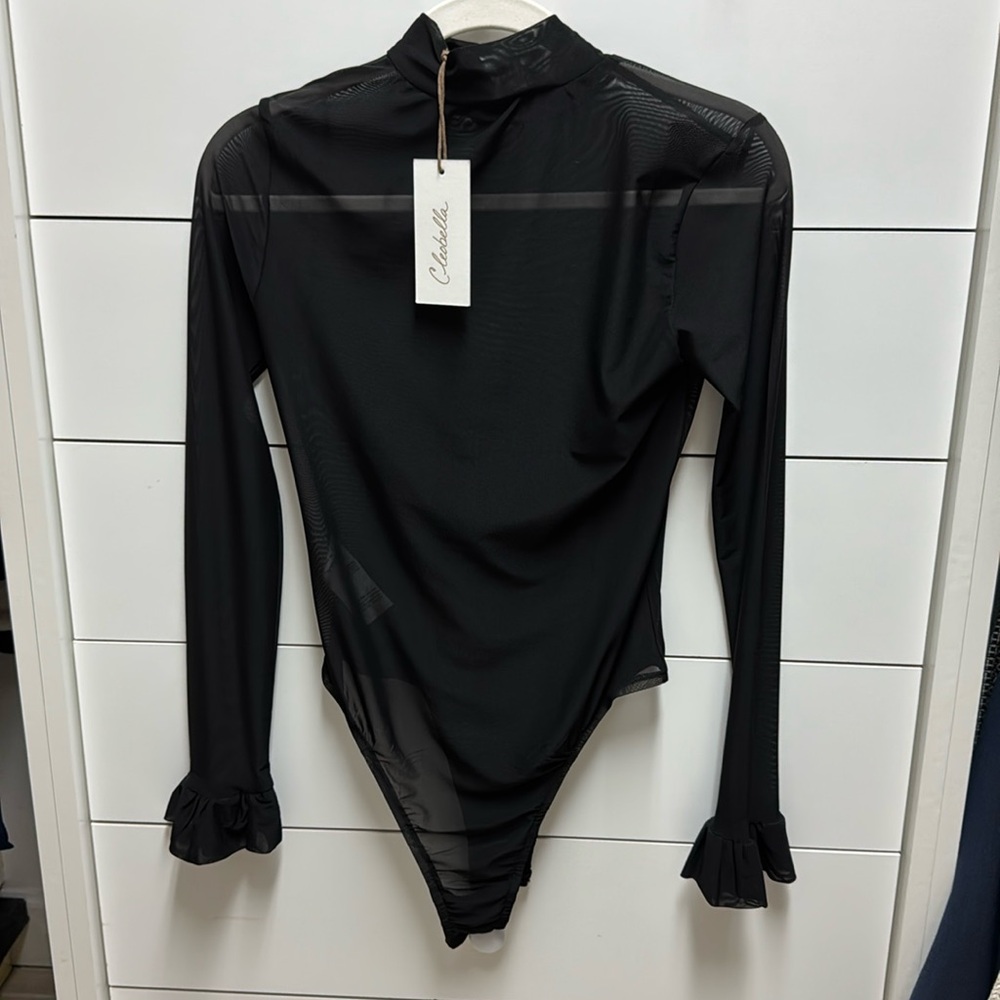 Brand new, boutique-bought Cleobella see-thru bodysuit.
